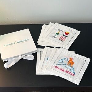 August Morgan by Kate Hersch Cocktail Napkins Set